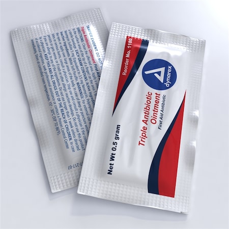 Triple Antibiotic Ointment, 0.9 Gram Packets, PK 1728